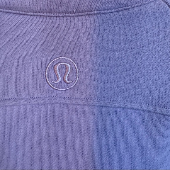 Lululemon Scuba Oversized Funnel Neck Half Zip in Lavender Size M/L - Picture 7 of 12